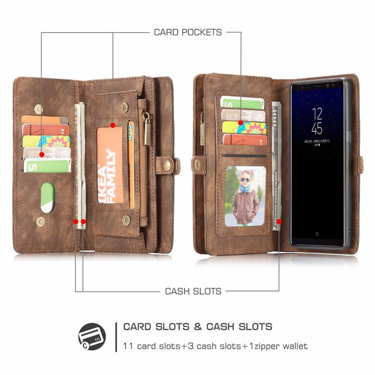 Luxury Magnetic Wallet Phone Case (Samsung)