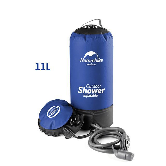 Portable Power Shower With Foot Pump