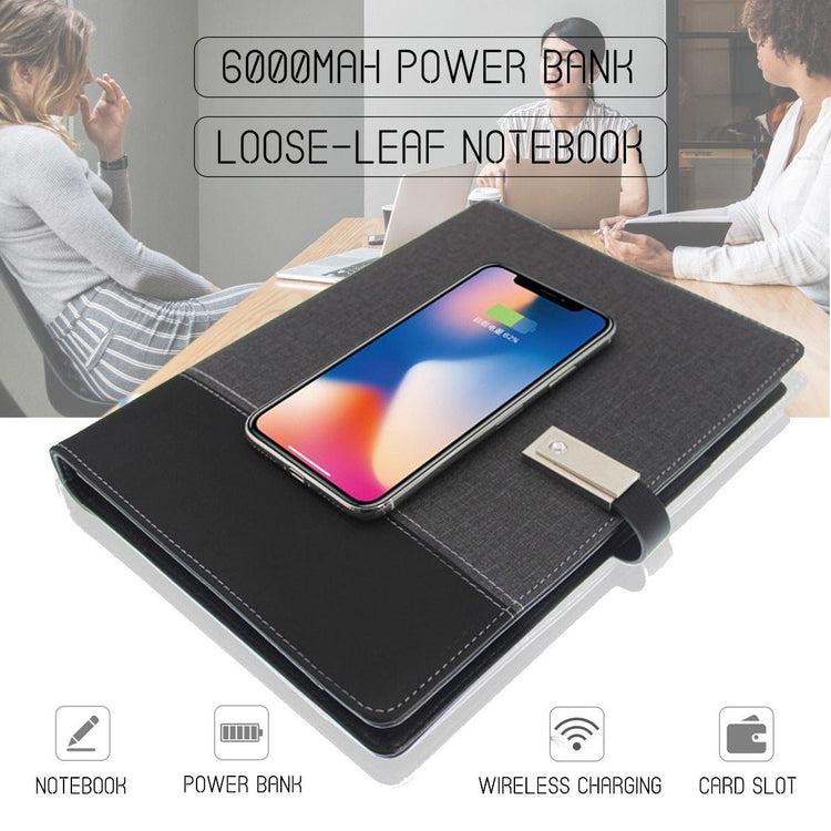 Wireless 3-in-1 Portable Notebook Charger