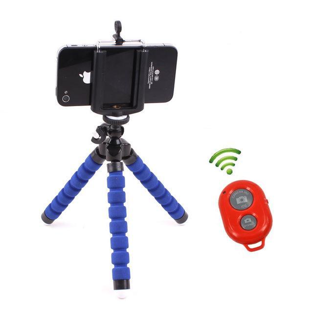 Wireless Smart Phone Tripod (With Remote)