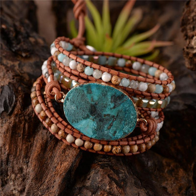 Aria - Boho-Chic Turquoise Ocean Bracelet